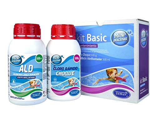 Kit Básico Mantenimiento Mini Piscinas. Tamar