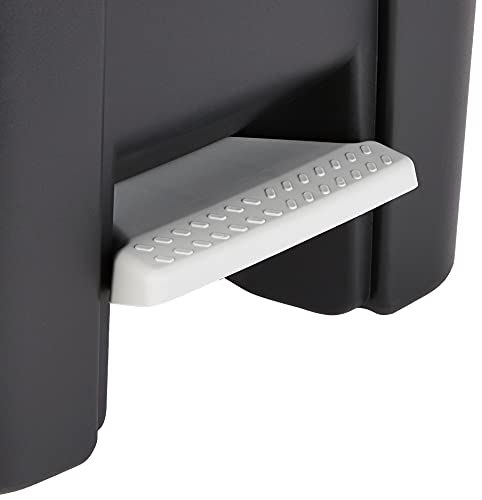 Detalle del pedal de Contenedor de residuos Verde, 120 l, 60 x 56.8 x 88.6 cm Tayg EcoTayg 120