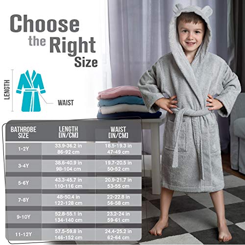 albornoz-twinzen-niño-niña-100-algodon-oeko-tex-bata-baño-2-bolsillos-cinturon-capucha-2