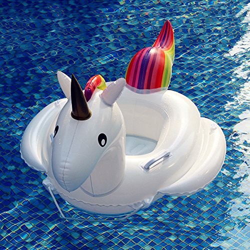Unicornio Flotador para Bebé Hinchable para Piscina de 1 a 6 Años