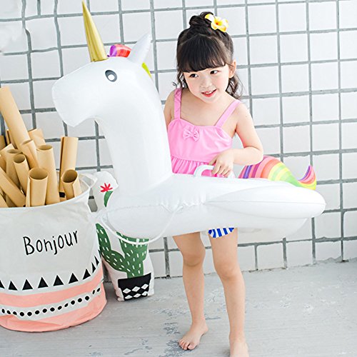 Unicornio Flotador para Bebé Hinchable para Piscina de 1 a 6 Años