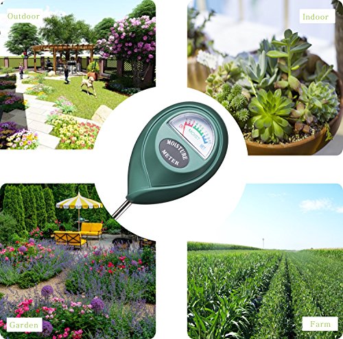 Usos del Sensor de humedad del suelo, hidrómetro para jardinería, agricultura, no requiere pilas. T10. XLUX