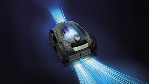 Recreación de flujo de limpieza del Limpiafondos Robot Autónomo para Piscina Vortex, Fondo, Paredes, Línea de Agua. AV35050. Zodiac