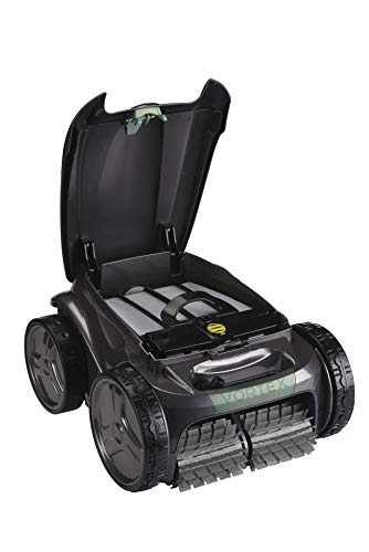 Tapa abierta con filtros del Limpiafondos Robot Autónomo para Piscina Vortex, Fondo, Paredes, Línea de Agua. AV35050. Zodiac
